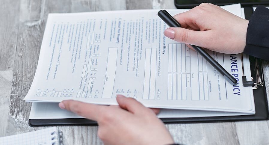 A Person Holding a Document